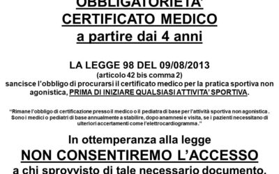 CERTIFICATO MEDICO